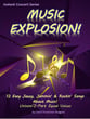 Music Explosion! Unison/Two-Part choral sheet music cover
